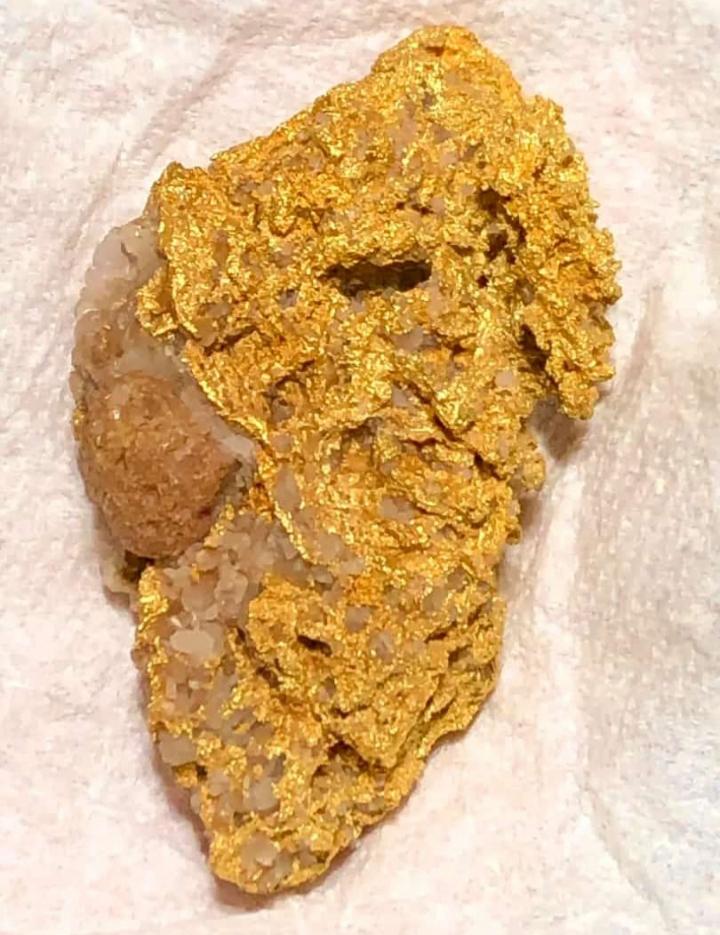 Refined gold