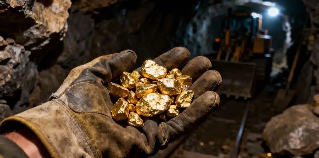 Gold mining operations